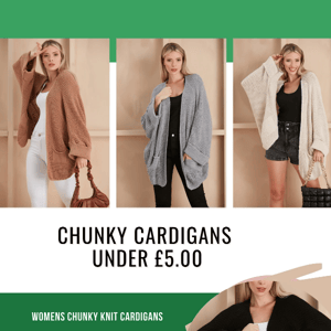 PERFECT CARDIGANS FOR CASUALWEAR - UNDER £26.00💟