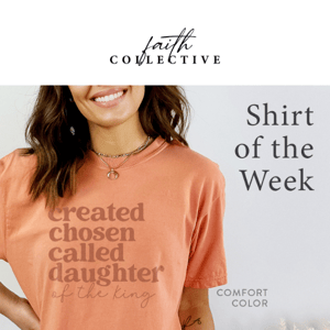 New Shirt of the Week is LIVE 🤩