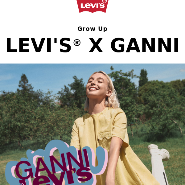 Emma Chamberlain Wore the New Ganni x Levi's Collection
