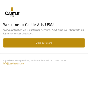Welcome to Castle Arts!