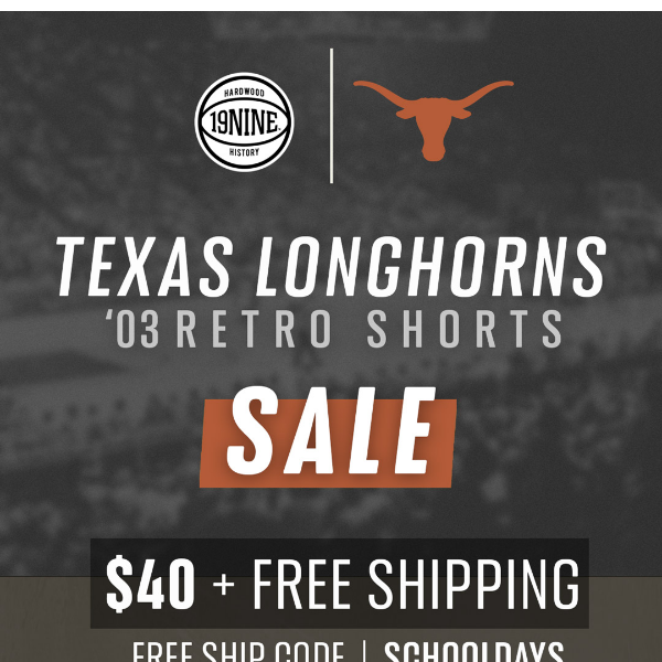 Texas Retro Shorts Closeout Sale