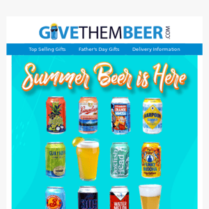 🌞🍺New Gift Alert! Beers of Summer Now Available