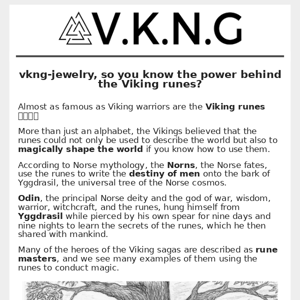 What's the power behind the Viking runes?