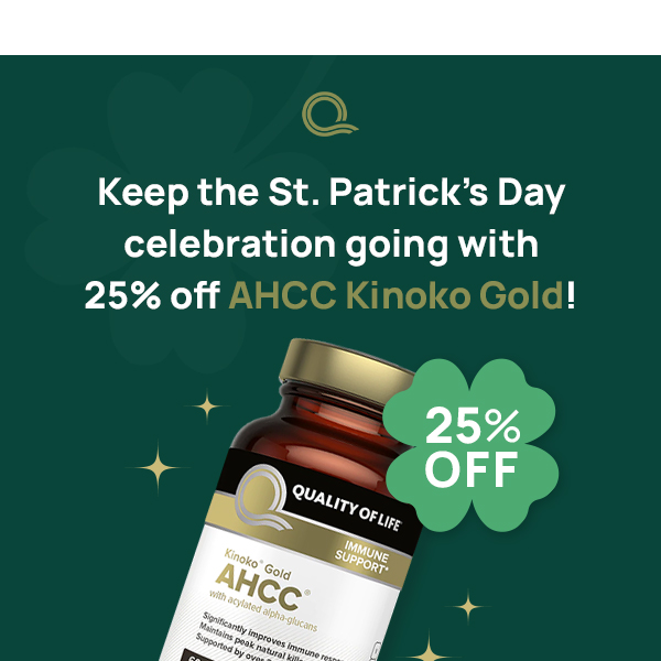 Have You Claimed 25% Off AHCC Gold Yet? 🏃‍♀️