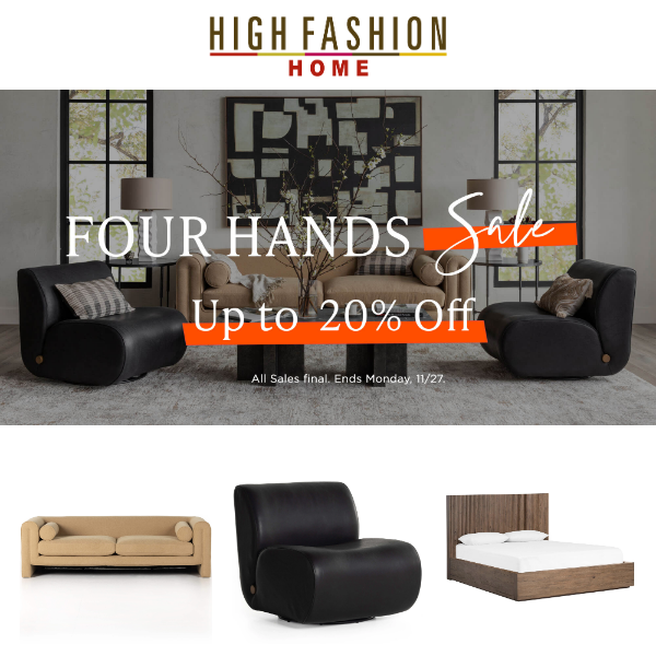 Four Hands Sale: Up to 20% Off!