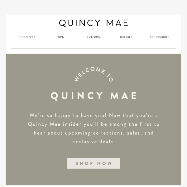 Welcome to Quincy Mae! ♡