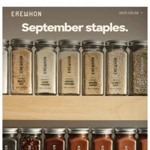 Staples for September