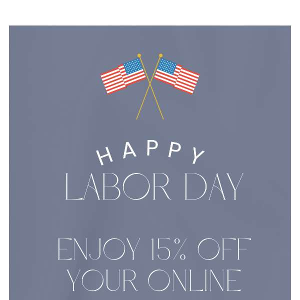 Labor Day Sale Starts NOW 🇺🇲