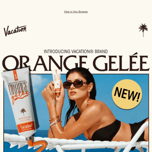 🍊 NEW! Orange Gelée Sunscreen