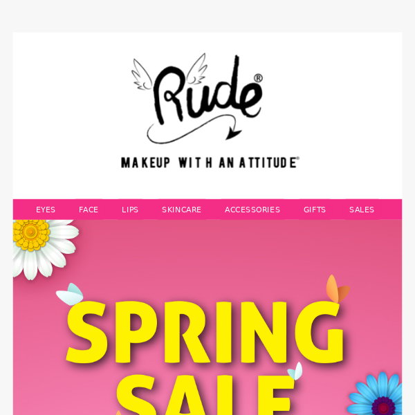 Our Spring Sale starts now!