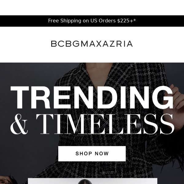 Timeless vs. trending?