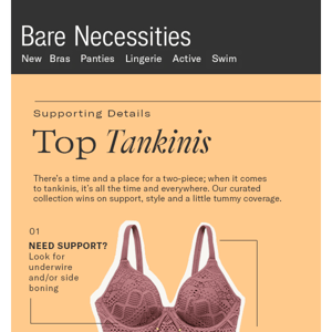 Tankinis 101 | Flattering & Chic