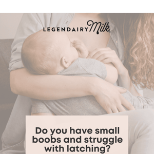 Breastfeeding Help for Women with Small Breasts