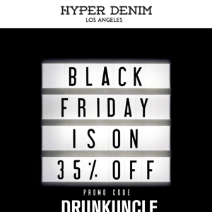 Black Friday Is Live 🚨