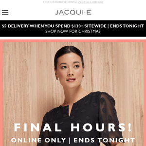 Flash Event Ends Tonight | 50% Off 200+ Styles