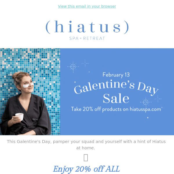 👯‍♀️ Galentine's Day Sale - Don't forget your squad!