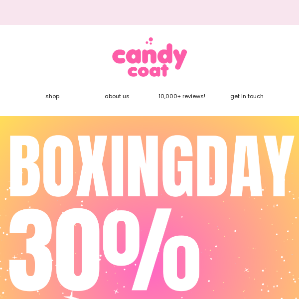 🛍️💅Boxing Day Sale Now On 30% off🎉👛💳