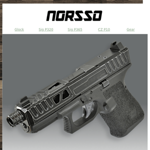 Norsso N320 BBK Compensator, 9mm, Black Finish
