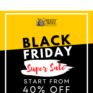 🛒 Don't miss our 40% OFF Super Sale! 🏃‍♀️