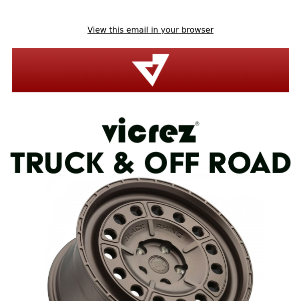 Get ready for off-road adventure with Vicrez Truck & OFF Road Wheels🫡