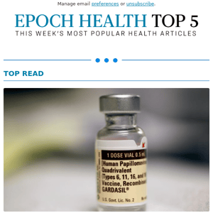 Top 5: Hazardous Ingredients of HPV Vaccines Increase Risk to Young People (Part 4)