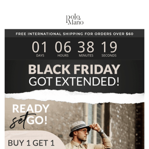 Black Friday Deal 👀GOT EXTENDED