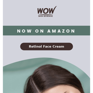 Our youth potion on Amazon: Retinol Cream ❤️