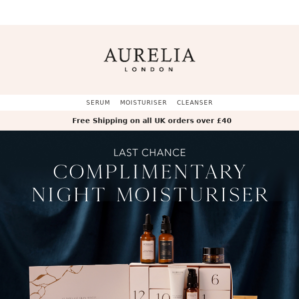 Want a FREE Night Moisturiser?