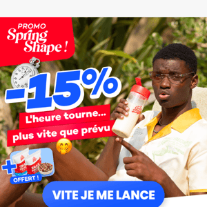 -15% Mets ton body à l'heure d'été 🌞