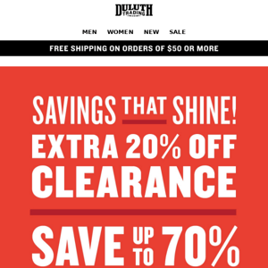 LAST DAY - Up To 70% OFF CLEARANCE!