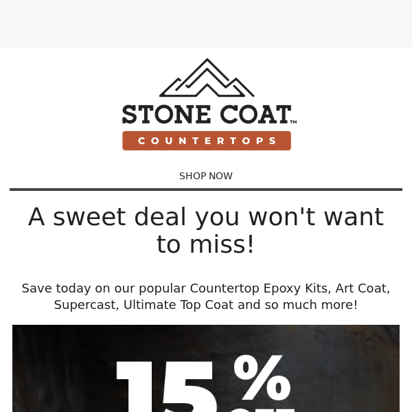 Ultimate Top Coat | Stone Coat Countertops