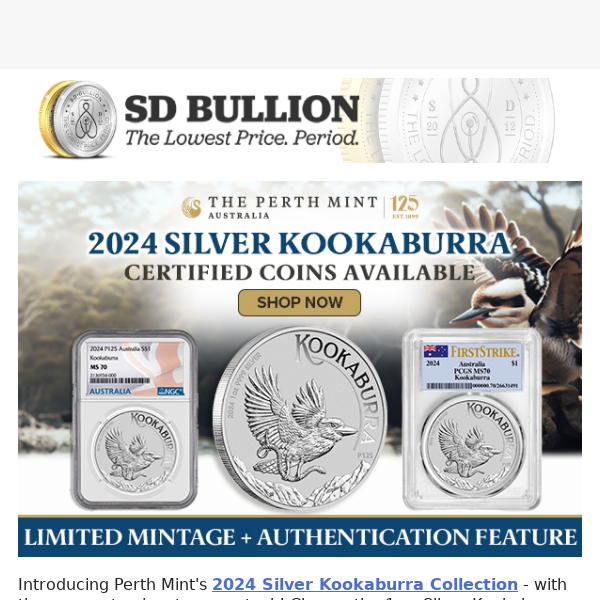 🇦🇺New Release: 2024 Kookaburra Silver Coins