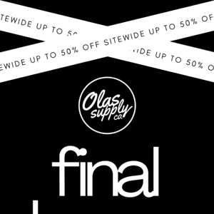 BLACK FRIDAY FINAL HOURS  🕑