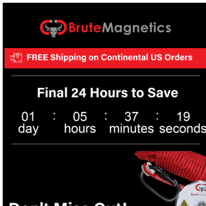 Final 24 Hours: 15% OFF Magnet Fishing Kits