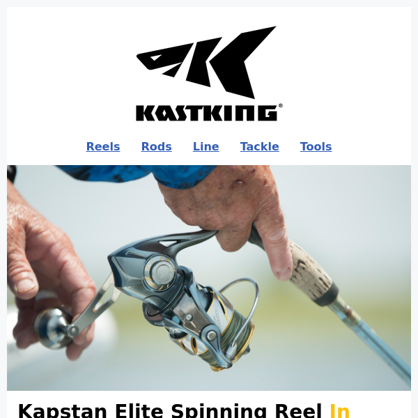 Kapstan Elite - Built For Saltwater Fishing - KastKing