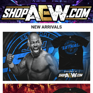 New Arrivals: Samoa Joe, Top Flight, Lethal & More