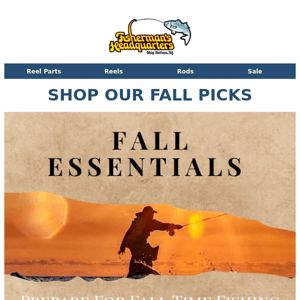 Exclusive Discounts On Fall Fishing Essentials! Score Now