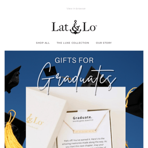 An Easy, Thoughtful Gift 🎓