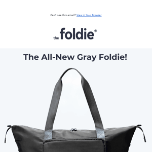 Introducing: The All-New Grey Foldie! 🎉