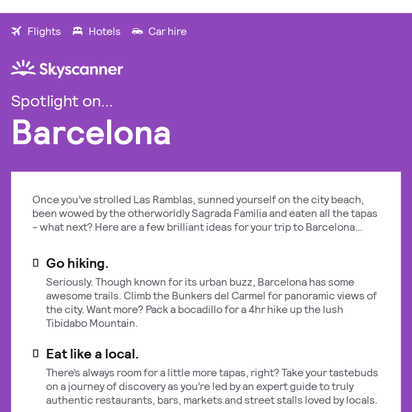 Spotlight on... Barcelona