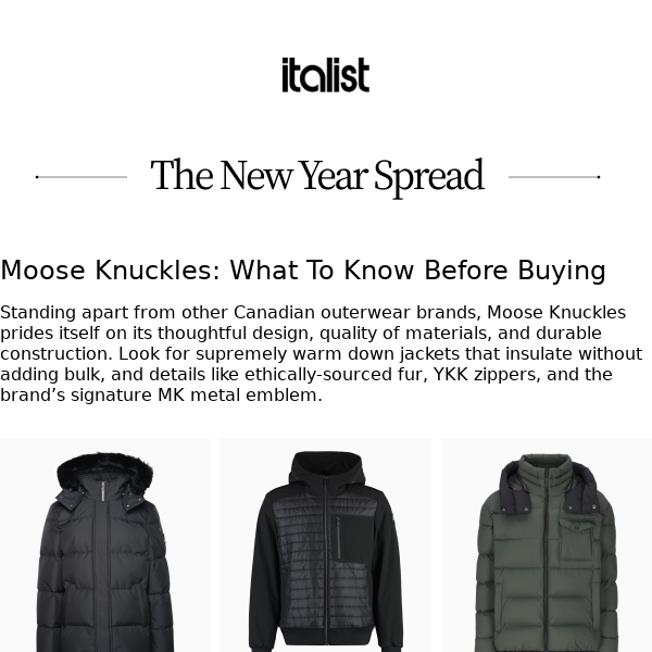 A Moose Knuckles buying guide & How to clean your Margiela Replicas