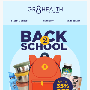 Don't Miss Out! Up to 35% Off Kid's Vitamins & School Essentials 🎉