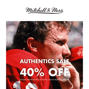 40% Off Authentics SALE!!