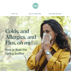 Beat the Spring Sniffles