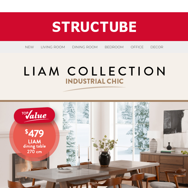 Structube on sale kito chair