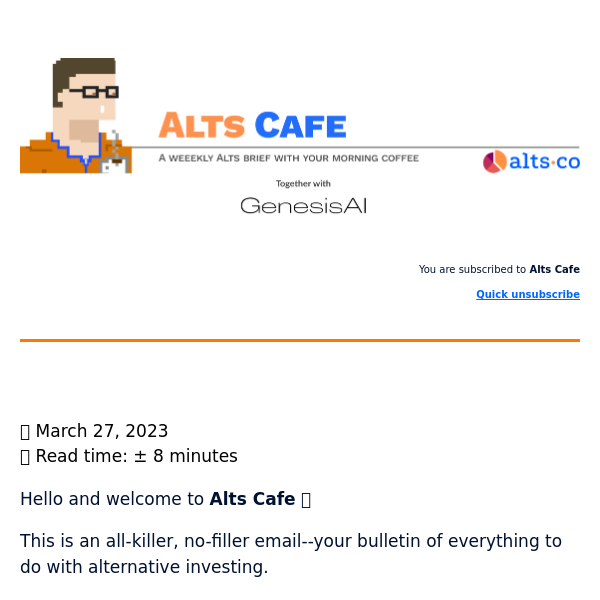 ☕ Alts Cafe: 400 people lost billionaire status last year 💔