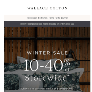 Shop Winter Bed Linen On Sale