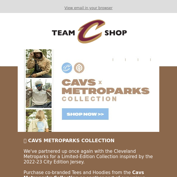 Cleveland Cavaliers x Cleveland Metroparks 🌳 Presenting our 2022