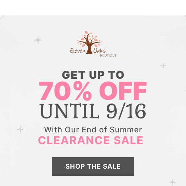 Save up to 70% on your favorite fits