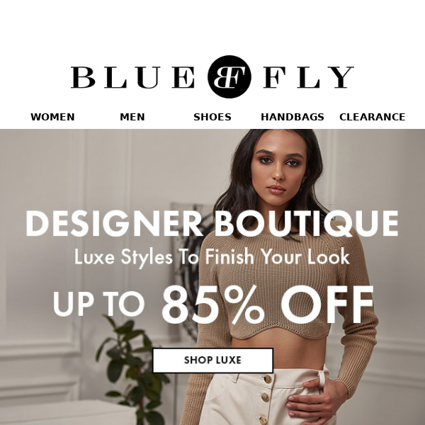 Bluefly's VIP's! Up to 90% Off + Free Shipping Ends Tomorrow
